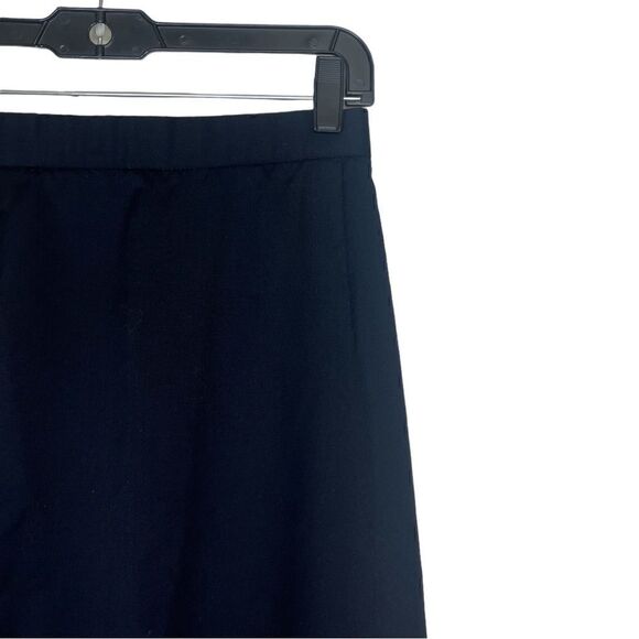 Burberry Navy Blue Vintage Burberry’s 100% Wool Academia Pencil Skirt Size 8 - Picture 5 of 12